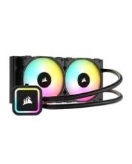 DISIPADOR CON ENFRIAMIENTO LIQUIDO CORSAIR ICUE H100X 240 MM S 1700 1200 AM5 AM4 RGB CW 9060065 W
