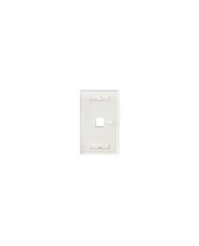 TAPA FACEPLATE INTELLINET 772389 BLANCO 1 PERF ETIQUETA