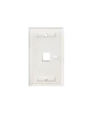 TAPA FACEPLATE INTELLINET 772389 BLANCO 1 PERF ETIQUETA