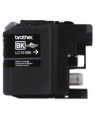CARTUCHO DE TINTA BROTHER LC101BK NEGRO RENDIMIENTO DE 300 PAGINAS AL 5 POR CIENTO