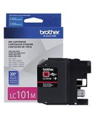 CARTUCHO DE TINTA BROTHER LC101M MAGENTA RENDIMIENTO DE 300 PAGINAS AL 5 POR CIENTO