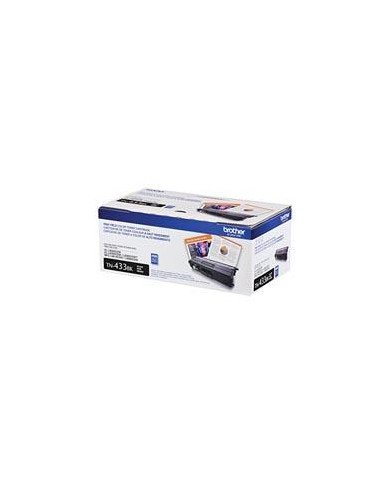 TONER BROTHER NEGRO TN433BK PARA RENDIMIENTO DE 4500 PAGINAS AL 5 POR CIENTO DE COBERTURA