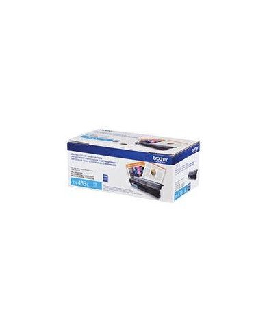 TONER BROTHER CYAN TN433C PARA RENDIMIENTO DE 4000 PAGINAS AL 5 POR CIENTO DE COBERTURA