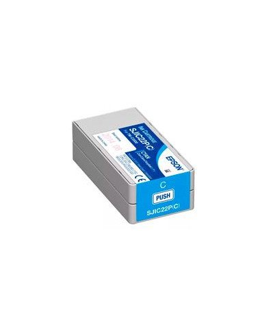 CARTUCHO EPSON MODELO SJIC22P CYAN PARA TM C3500