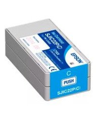CARTUCHO EPSON MODELO SJIC22P CYAN PARA TM C3500