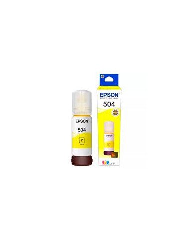 CARTUCHO EPSON MODELO T504 AMARILLO PARA L4150 L4160 L6161 L6171 L6191