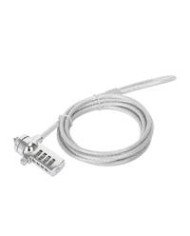 CANDADO LAPTOP MANHATTAN 440448 COMBINACION 20M 4 DIGITOS PLATEADO