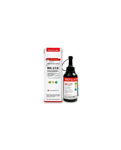 RECARGA PANTUM RK219 NEGRO RENDIMIENTO 1600 PAGINAS PARA EQUIPO P2509W M6509NW Y M6559NW