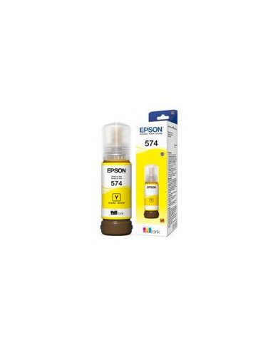 BOTELLA DE TINTA EPSON MODELO T574 AMARILLO PARA L8050