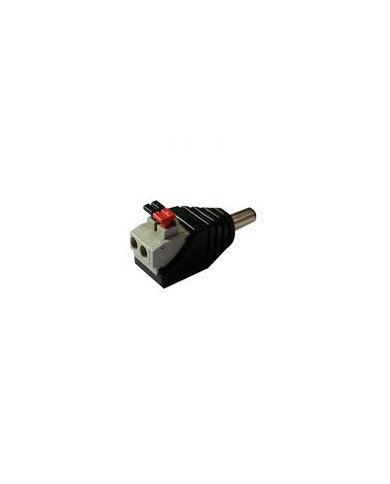 CONECTOR DE ENERGIA SAXXON PSUBR16H BOLSA DE 10 ADAPTADORES MACHO TIPO JACK POLARIZADO DE 12 VCC TERMINALES DE PRESION FACIL IN