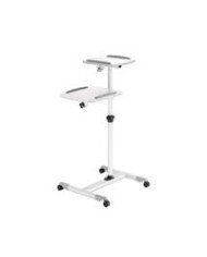 SOPORTE PROYECTORMANHATTAN461726 TIPO CARRO 10KG DOS BANDEJAS PARA 10KG C UNA PARA PROYECTORES Y LAPTOPS