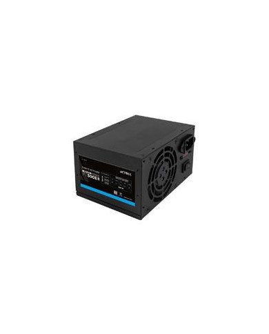 FUENTE DE PODER ACTECK BLAZAR PRIME FT500P ATX 500 W NO MODULAR VENTILADOR 80 MM 1 AAOS DE GARANTIA NEGRO AC 938143