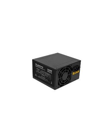 FUENTE DE PODER QUARONI DE 500W 24 PINES 2SATA FILTRO EMC 4 PIN P4 COLOR NEGRO