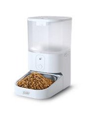 COMEDERO INTELIGENTE CON CAMARA PARA MASCOTAS DE 6 LITROS MMANEJO CON APP CON PLATO DE ACERO INOXIDABLE PARA PERROS Y GATOS