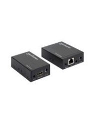 EXTENSOR VIDEO HDMIMANHATTAN207584 50M VIA CAT 6 1080P