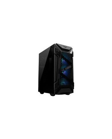 GABINETE ASUS TUF GAMING GT301 MEDIA TORRE ATX CRISTAL TEMPLADO NEGRO RGB