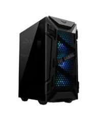 GABINETE ASUS TUF GAMING GT301 MEDIA TORRE ATX CRISTAL TEMPLADO NEGRO RGB