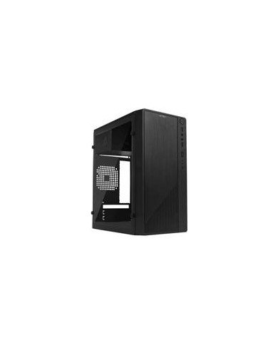 GABINETE ACTECK KIOTO GC220 MICRO ATX SLIM MICRO ATX MINI ITX FUENTE 500W PANEL ACRILICO METAL NEGRO AC 933063