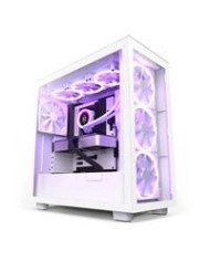 GABINETE NZXT H7 ELITE BLANCO CON VENTANA MIDI TOWER MINI ITX MICRO ATX RGB GAMER