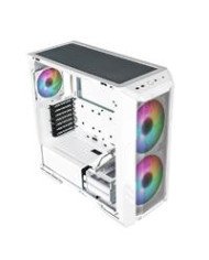 GABINETE COOLER MASTER MASTERBOX HAF 500 BLANCO MIDI TOWER MICRO ATX VENTANA ARGB