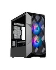 GABINETE COOLER MASTER MASTERBOX TD300 MESH CON VENTANA ARGB MINI TOWER MINI ITX MICRO ATX USB 30 SIN FUENTE 2 VENTILADORES ARG