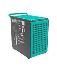 GABINETE COOLER MASTER QUBE 500 FLATPACK MACARON EDITION E ATX ATX MICRO ATX ITX PSU SFX SFX L ATX MENTA ROSA CREMA