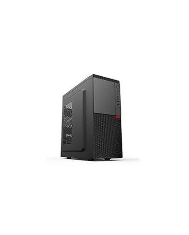 GABINETE MEDIA TORRE QUARONI ATX MICRO ATX MINI ITX 2USB 20 1USB 30 USB 30 FUENTE 500 W NEGRO