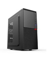 GABINETE MEDIA TORRE QUARONI ATX MICRO ATX MINI ITX 2USB 20 1USB 30 USB 30 FUENTE 500 W NEGRO