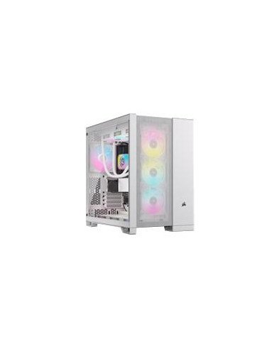 GABINETE CORSAIR ICUE LINK 6500X SEMI TORRE ATX MICRO ATX MITX BLANCO RGB GAMER CC 9011270 WW