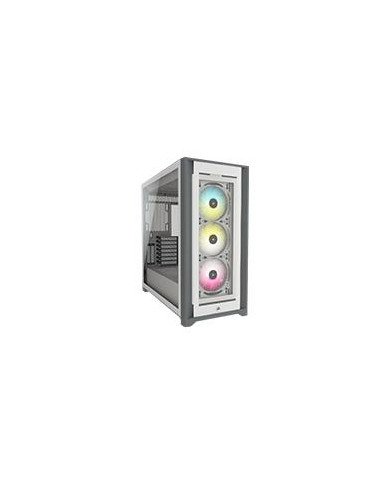 GABINETE CORSAIR CUE 5000X NEGRO SEMI TORRE ATX CRISTAL TEMPLADO RGB GAMER CC 9011212 WW