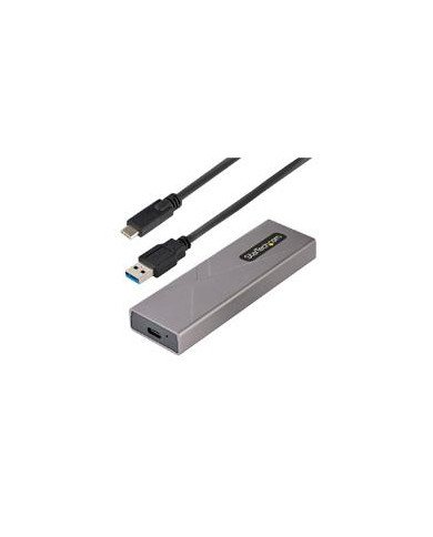 GABINETE EXTERNO USB C 10GBPS A NVME M2 O SSD M2 SATA SIN HERRAMIENTAS PARA SSD M2 NGFF PCIE SATA DE ALUMINIO CABLES USB C O US