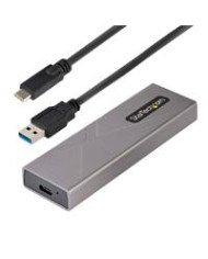 GABINETE EXTERNO USB C 10GBPS A NVME M2 O SSD M2 SATA SIN HERRAMIENTAS PARA SSD M2 NGFF PCIE SATA DE ALUMINIO CABLES USB C O US