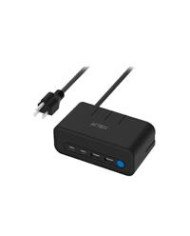 CARGADOR ACTECK ENERGON MATE CE676 EXTENSIN DE ESCRITORIO 2 X USB 2 X TIPO C 3 X CONTACTOS SUPRESOR DE PICOS INDICADOR LED RESI