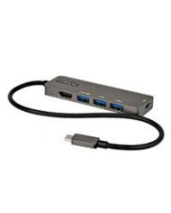 DOCKING STATION USB C ADAPTADOR MULTIPUERTOS USB TIPO C A HDMI 20B 4K DE 60HZ HDR10 PD DE 100W DE PASO HUB USB 30 DE 4 PUERTOS 