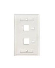 TAPA FACEPLATE INTELLINET772396 BLANCO 2 PERF ETIQUETA