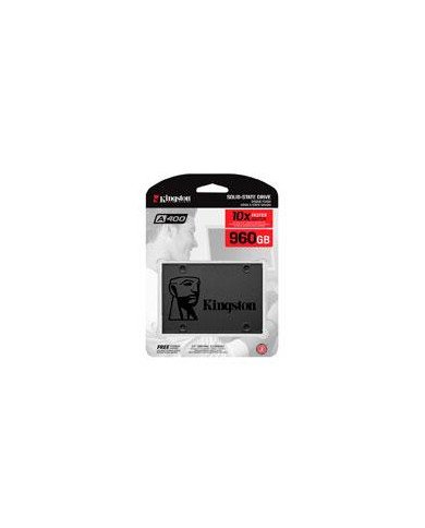 UNIDAD DE ESTADO SOLIDO KINGSTON INTERNO A400 960GB 25 SATA3 7MM LECT500 ESCRIT450MB S PC LAPTOP SA400S37 960G