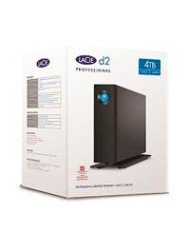 DISCO DURO EXTERNO LACIE D2 PROFESSIONAL 4TB 35 ESCRITORIO USB 31 TIPO C USB 30 NEGRO WIN MAC ADAPT DE ALIMENTACION