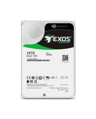 DISCO DURO INTERNO SEAGATE EXOS X20 18TB 35 ESCRITORIO SATA3 6GB S 256MB 7200RPM 24X7 HOTPLUG NAS NVR SERVER DATACENTER
