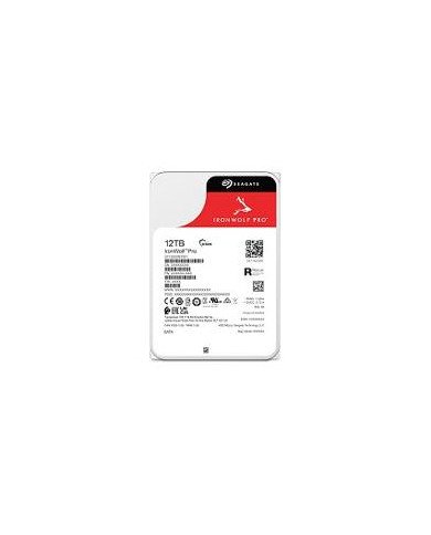 DISCO DURO INTERNO SEAGATE IRONWOLF PRO 12TB 35 ESCRITORIO SATA3 6GB S 256MB 7200RPM 24X7 HOT PLUG NAS SIN LIMITE DE BAHIAS