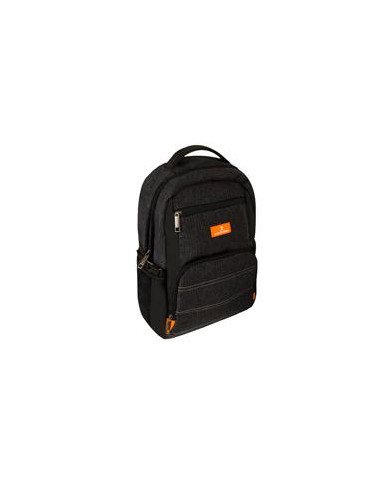 MOCHILA PERFECT CHOICE PARA LAPTOP 156 PULGADAS GLITCH NEGRO