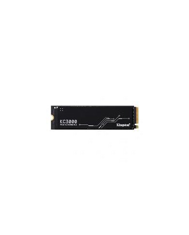 UNIDAD DE ESTADO SOLIDO KINGSTON INTERNO KC3000 4096GB M2 2280 NVME PCIE GEN 4X4 LECT7000 ESCRIT7000 MB S PC LAPTOP SKC3000D 40