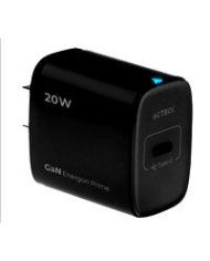 CARGADOR DE PARED ACTECK ENERGON PRIME CP415 20W USB C CARGA RAPIDA NEGRO AC 937122