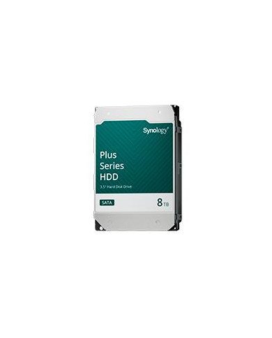 DISCO DURO INTERNO SYNOLOGY SERIE PLUS 35 8TB SATA 6GB S 7200RPM 256MB COMPATIBLE SOLO PARA EQUIPOS SYNOLOGY