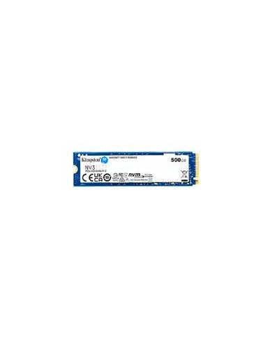 UNIDAD DE ESTADO SOLIDO KINGSTON INTERNO SNV3S NV3 500GB M2 2280 NVME PCIE GEN 4X4 LECT5000 ESCRIT3000 MB S PC LAPTOP MINI PC S