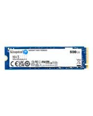 UNIDAD DE ESTADO SOLIDO KINGSTON INTERNO SNV3S NV3 500GB M2 2280 NVME PCIE GEN 4X4 LECT5000 ESCRIT3000 MB S PC LAPTOP MINI PC S