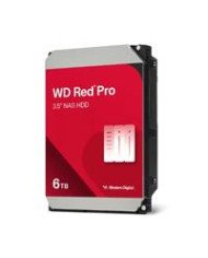 DISCO DURO INTERNO WD RED PRO 6TB 35 ESCRITORIO SATA3 6GB S 256MB 7200RPM 24X7 HOTPLUG NAS 1 16 BAHIAS WD6005FFBX