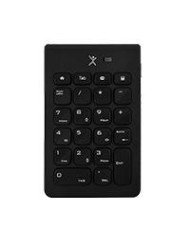TECLADO NUMERO INALAMBRICO CONECTOR USB PORTATIL 22 TECLAS DE MEMBRANA PERFECT CHOICE NUMBRA NEGRO