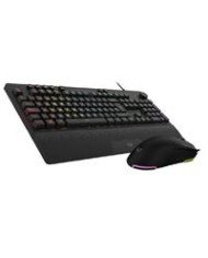 KIT GAMER BALAM RUSH SQUAD MASTER PRO KTM777 TECLADO Y MOUSE ALAMBRICO ILUMINACION RGB ANTI GHOSTING MEMBRANA 113 TECLAS OPTICO