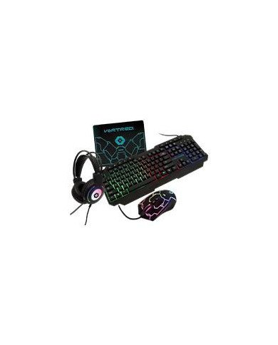 KIT GAMER ALAMBRICO 4 EN 1 GEAR UP VORTRED BY PERFECT CHOICE