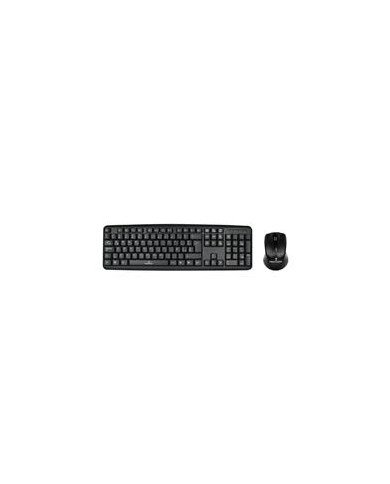 KIT DE TECLADO Y MOUSE ALAMBRICO CONECTOR USB PERFECT CHOICE NEGRO
